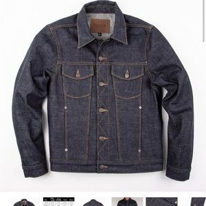 Freenote Cloth Slub Denim Jacket Size L MSRP $375